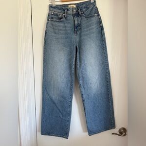 Madewell Perfect Vintage Wide-Leg Jeans – Size 27